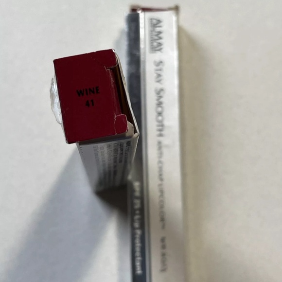 2x ALMAY Stay Smooth Anti-Chap Lipcolor with SPF 25 - Lip Protectant #41 WINE - Picture 7 of 7